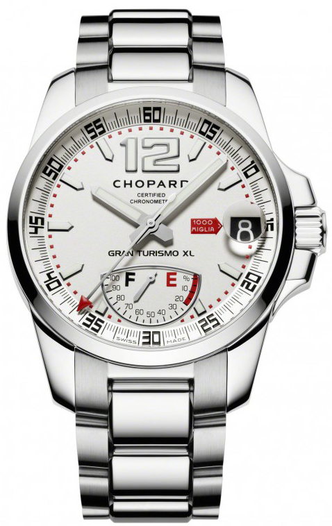 Chopard MILLE MIGLIA GRAN TURISMO XL POWER CONTROL MENS Steel Watch 158457-3002 - Click Image to Close